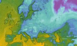 A mass of polar air invades the Romanian space. Temperatures drop considerably and snow (INFOGRAPHIC for CHISINAU)