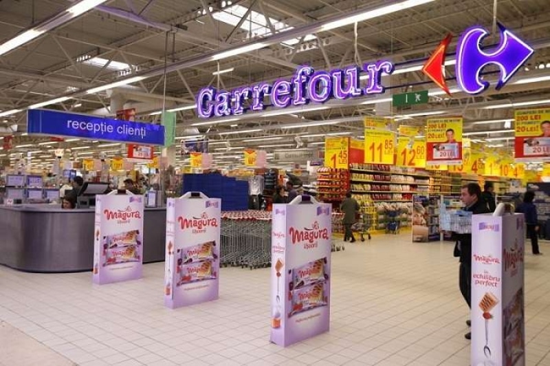 Preşedintele lanţului de supermarketuri E. Leclerc din Franţa susţine presiunile Carrefour asupra producătorilor de alimente pentru reducerea preţurilor