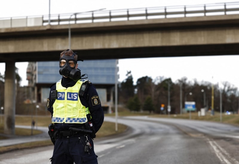 Incident grav la sediul Serviciului suedez de informații