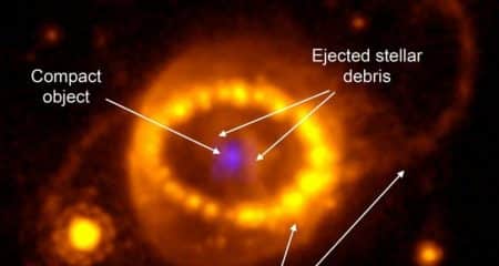 A fost identificată steaua neutronică născută dintr-o supernovă şi observată de pe Terra în 1987. Ce spun cercetătorii
