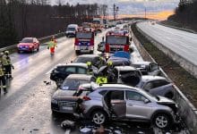 Accident monstru în Germania: Morți și răniți după o coliziune între 40 de mașini