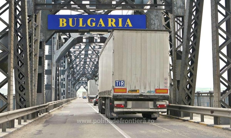 Trafic intens la unele dintre punctele de frontieră ale Bulgariei cu România