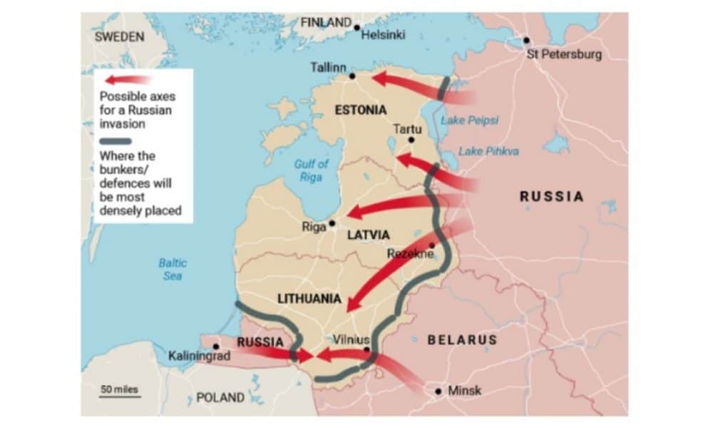 Ţările baltice şi Polonia vor cere fonduri Uniunii Europene pentru a-şi apăra graniţele