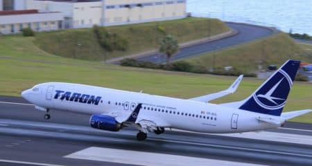 CJUE a decis că ajutorul acordat de România companiei TAROM e compatibil cu piața internă