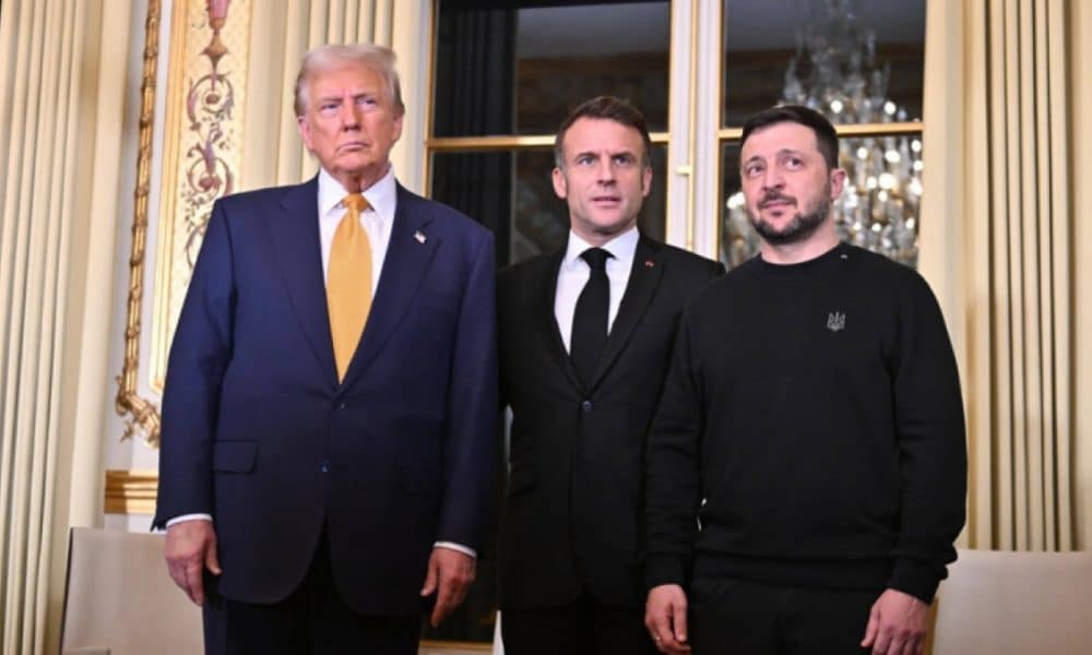 La întâlnirea cu Trump de la Paris, Zelenski a insistat pentru o soluție echitabilă cu Rusia