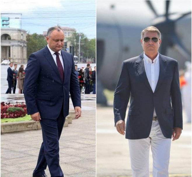 Ce fotografii pun președinții Igor Dodon și Klaus Iohannis ...