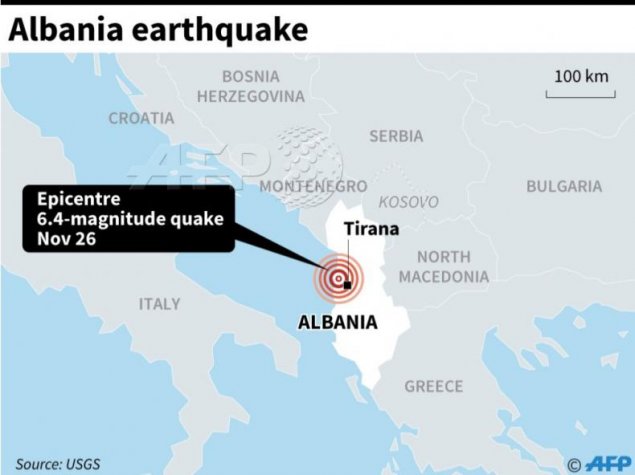 Cutremur Puternic Cu Magnitudinea 6 3 In Albania Mai Multe ClÄƒdiri S Au PrÄƒbuÈ™it Cel PuÈ›in 11 MorÈ›i È™i 180 De RÄƒniÈ›i Actualitate