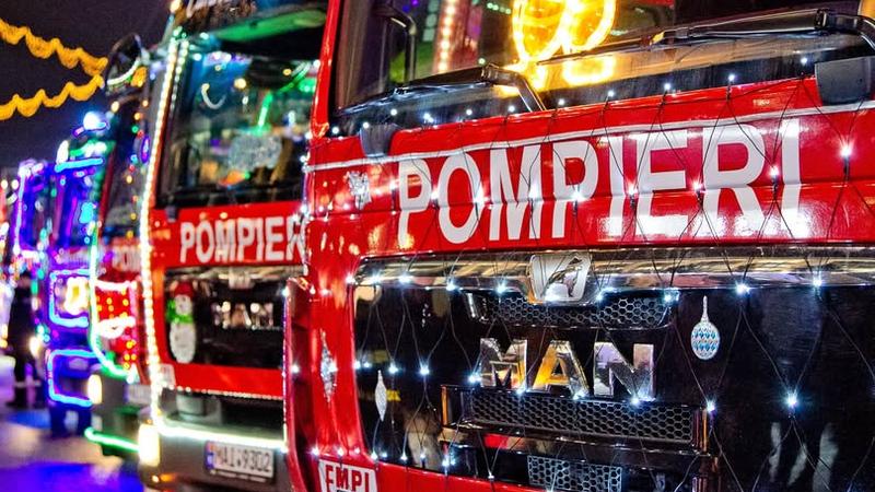Magia sărbătorilor altfel: Copii și părinți, invitați la Caravana Salvatorilor și Pompierilor, în centrul Capitalei