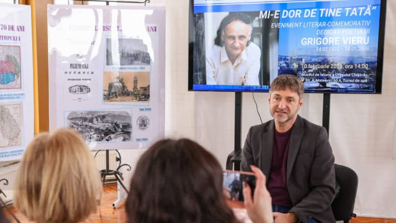 Grigore Vieru, comemorat la Muzeul de Istorie a orașului Chișinău