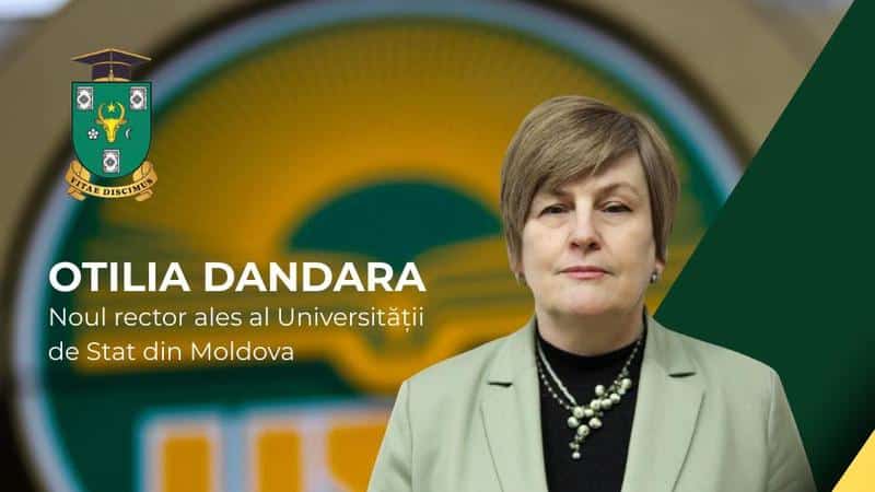 Alegeri fără surprize la USM: Otilia Dandara, mama unei foste deputate PAS, a câștigat fotoliul de rector
