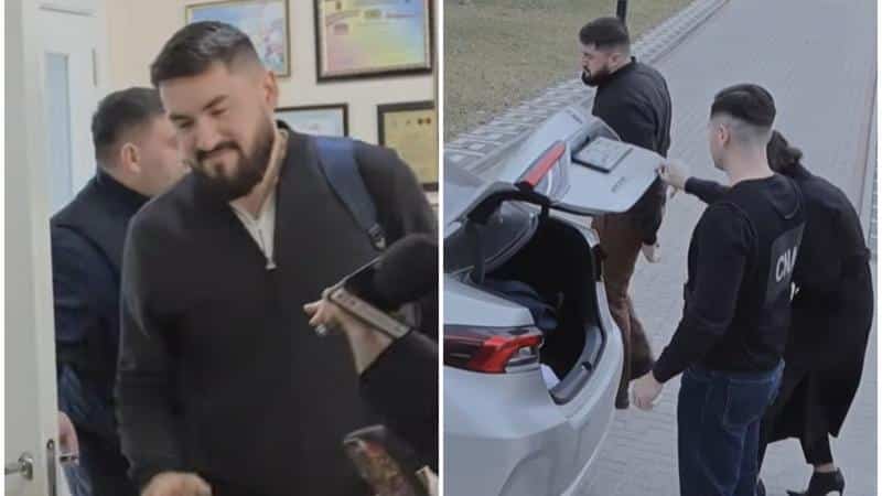 VIDEO: Momentul reținerii de CNA a primarului de Căușeni, suspectat pentru mită de 89 mii lei