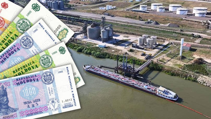Moldova mărește de 25 de ori chiria terenului pe care se află Portul Giurgiulești