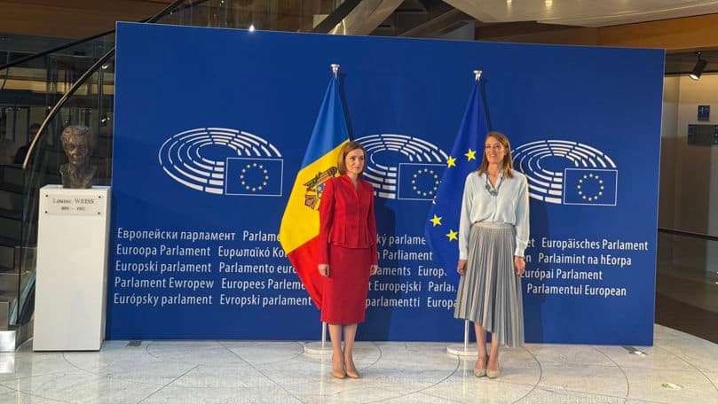 Maia Sandu, numită membră de onoare a Ordinului European de Merit