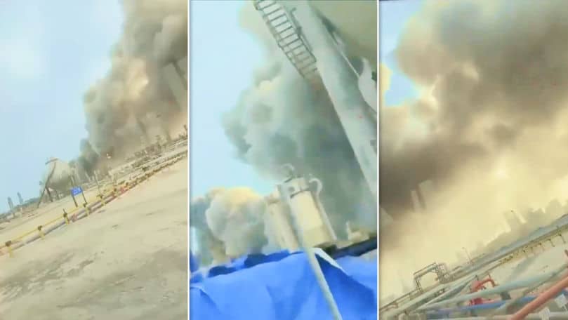 Iranul a lovit cea mai mare rafinărie de petrol din Arabia Saudită