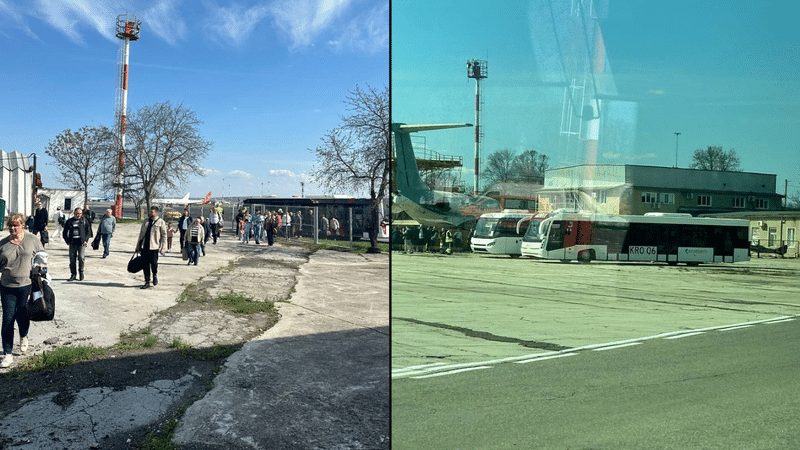 Alertă cu bombă la Aeroportul Chișinău: Pasagerii și personalul au fost evacuați. Serviciile speciale, la fața locului