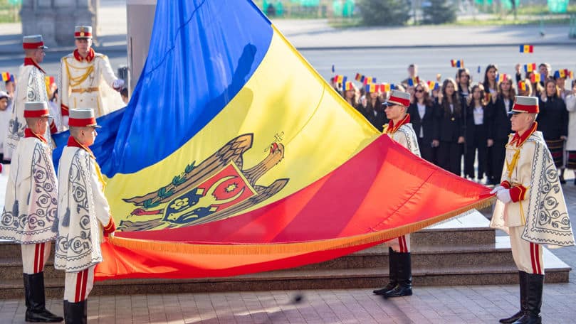 Astăzi este sărbătorit drapelul Republicii Moldova
