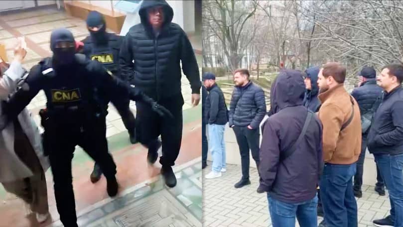 Dosarul mitei de 400.000 de dolari: Un ofițer INI, escortat în instanță