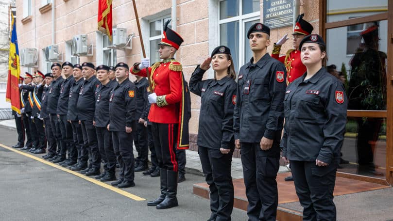 Un nou contingent de carabinieri moldoveni pleacă în misiunea KFOR din Kosovo