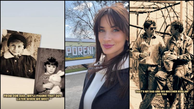 O femeie din Rusia care își căuta tatăl la Nisporeni și-a găsit bunica și fratele