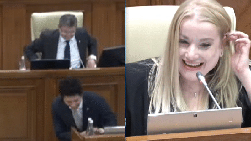 VIDEO Circ în Parlament. Marian către Caraman – nu trebuie să-mi spui „я тебя люблю”. Doamne ferește. Grosu: Vă rog, aici nu-i давай поженимся”