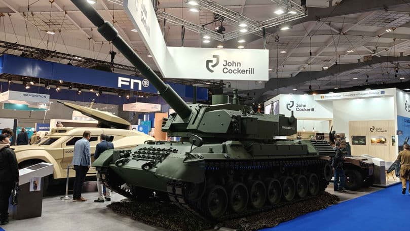 Ucraina testează un tanc complet refăcut în Belgia: O turelă ultraperformantă