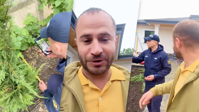 A venit să măsoare distanța dintre tuie și gard: Acuzațiile lui Manoli și reacția Poliției
