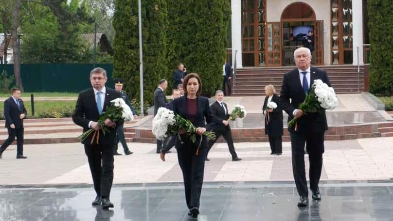 Maia Sandu, de 9 Mai: Comemorăm victimele războiului și celebrăm pacea