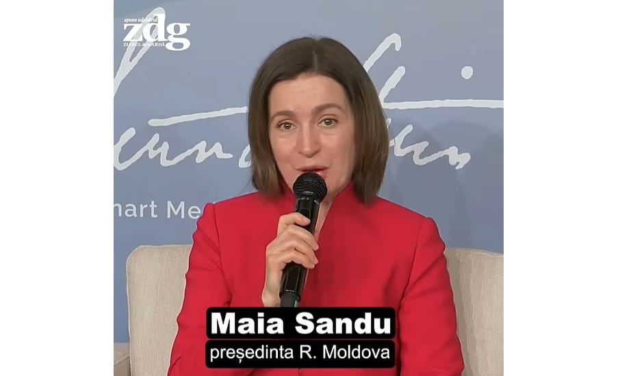 Maia Sandu, fuge de reunificarea pe model german: „Avem mai mult sprijin popular pentru integrarea în UE decât pentru Unire”
