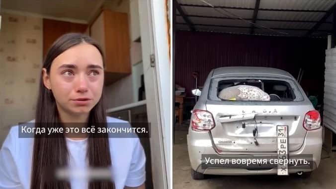 O rusoaică a povestit cu ochii în lacrimi despre ultimele atacuri ale ucrainenilor