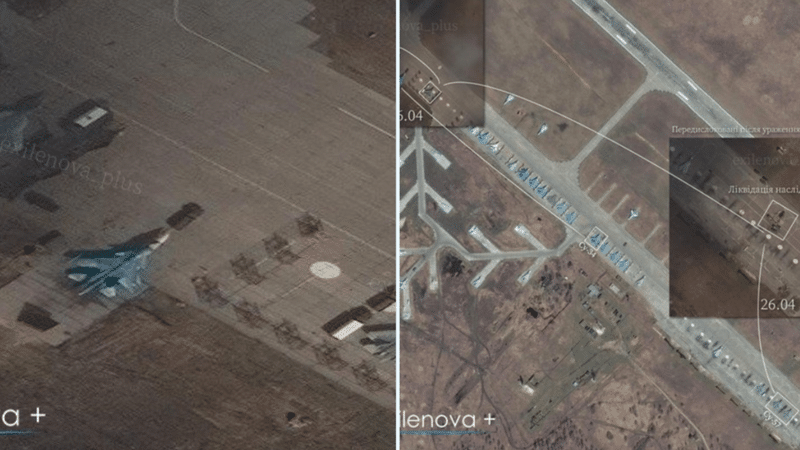 VIDEO: Ucrainenii au lovit avioane de vânătoare ale Rusiei în Munții Ural. Atacul, confirmat în imagini prin satelit