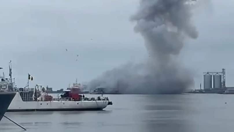 Panică la Constanța: Peste 1.300 de persoane, evacuate după explozia dronei maritime