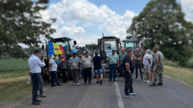 Accesul către PTF Cahul este blocat din cauza protestelor fermierilor