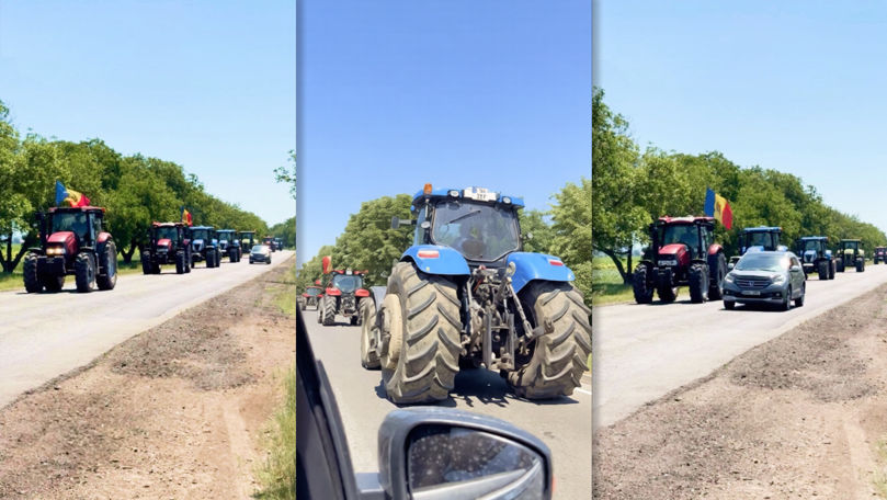 Fermierii ar putea bloca accesul către vama Sculeni
