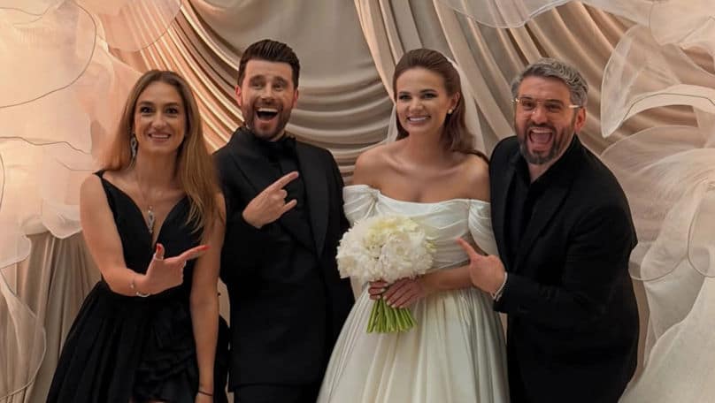Dorin Galben și Violeta Scrișu au devenit soț și soție: Prim