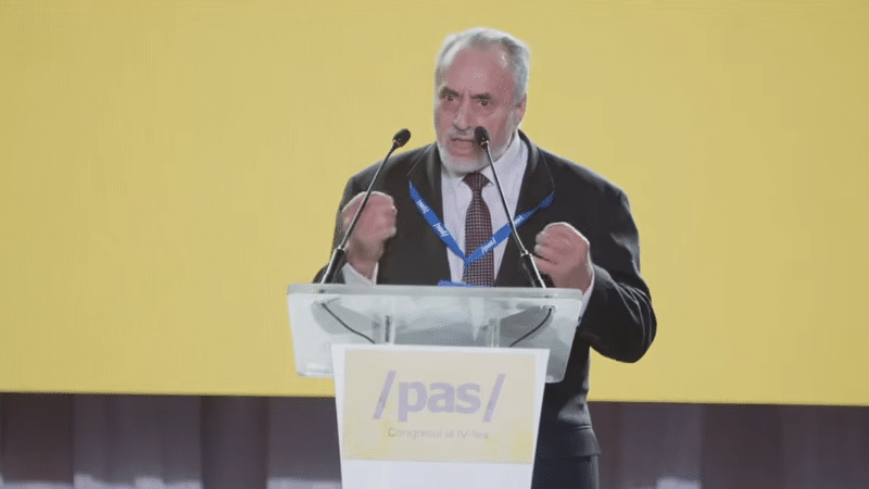 Discurs scandalos, cu injurii la Congresul PAS: „Porcul din Primărie, cârlanul prost și derbedeul roșu”