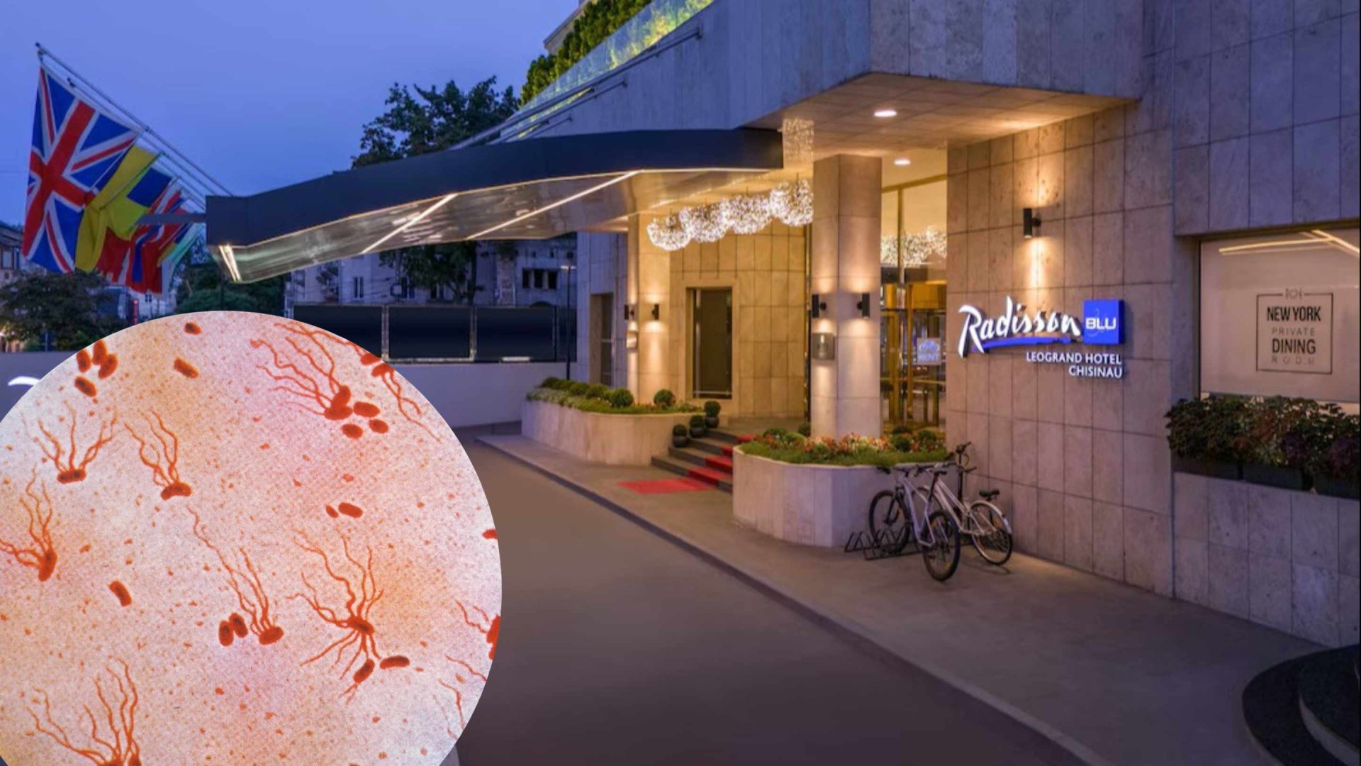 Salmonella la hotelul Radisson Blu din Chișinău. 13 persoane sunt internate la „Toma Ciorbă”