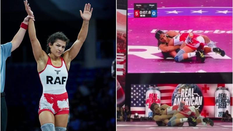 Vicecampioana olimpică Anastasia Nichita a revenit în forță: Aur la primul turneu după 2 ani de absență de pe saltea