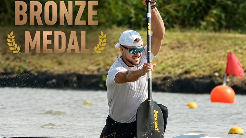 Mihai Chihaia, din nou pe podiumul internațional: Canoistul a cucerit bronzul la Campionatul European