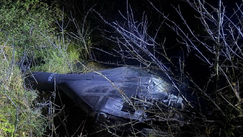 O dronă a explodat în apropierea localității Copanca și a provocat un incendiu. Zona a fost securizată