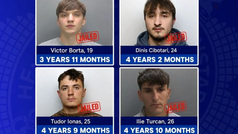 Patru români au spart 449 de locuințe în Marea Britanie. Unii ar putea fi din R. Moldova