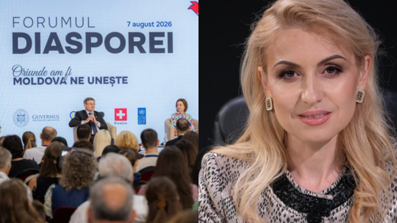 Corina Cojocaru, la Forumul Diasporei: Chiar dacă am reușit să obținem microfonul, ni l-au deconectat. Oamenii care au adresat întrebări au fost plasați în primele rânduri: „Totul a fost regizat!”