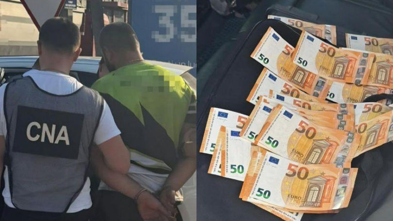 Un bărbat, reținut după ce ar fi cerut mită pentru influențarea unor polițiști