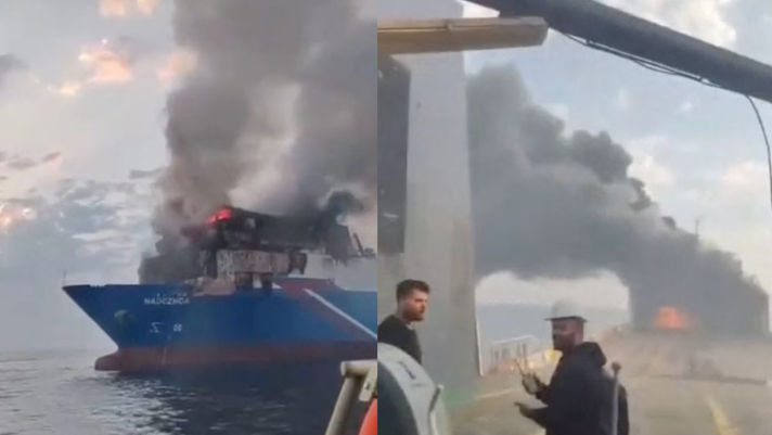 Două nave comerciale turcești, atacate cu drone în Marea Neagră