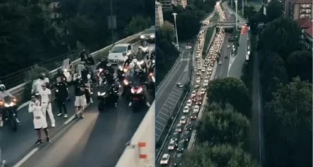 Italia l-a expulzat pe „351 Bratan” după blocarea autostrăzii Milano-Meda: „manipulare în scop politic