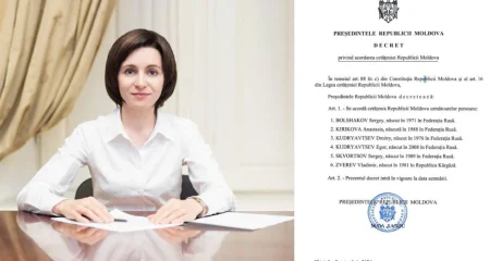 Cinci cetățeni ruși și unul din Kârgâzstan primesc cetățenia Moldovei prin decret prezidențial