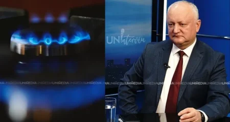 Dodon anunță disponibilitatea Moscovei de a negocia gaze mai ieftine pentru Moldova