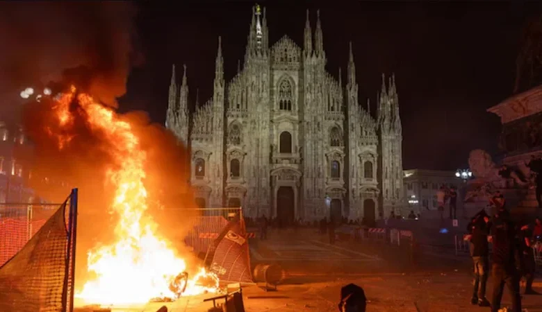 Giorgia Meloni condamnă violențele din Italia: patru polițiști și 20 de manifestanți răniți la Milano