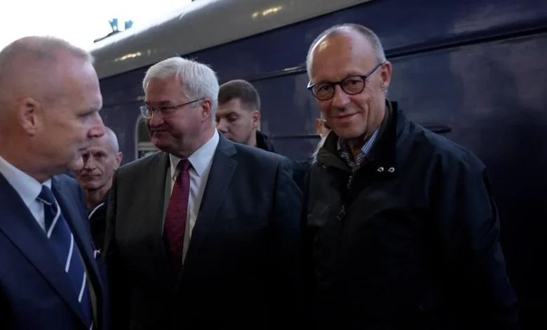 Merz, la Kiev: Germania pregătește ajutor militar de un miliard de euro pentru Ucraina