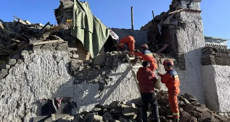 Seism de magnitudine 7 în nordul Tibetului: cel puțin 16 morți, 65 de răniți